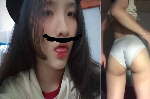 Bướm non suốt ngày khoe mông to tròn